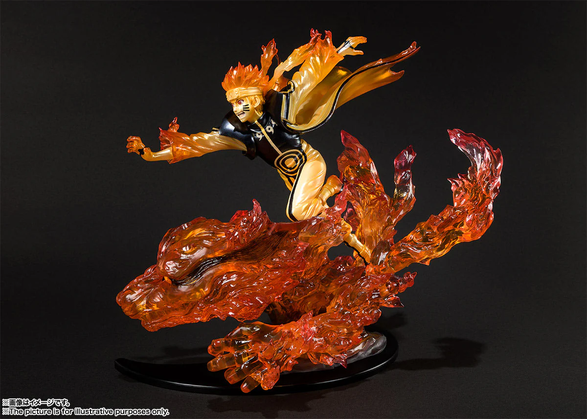 Figuarts Zero Naruto Shippuden - Naruto Uzumaki -Kurama- Kizuna Relation By Bandai Tamashii - Image 4