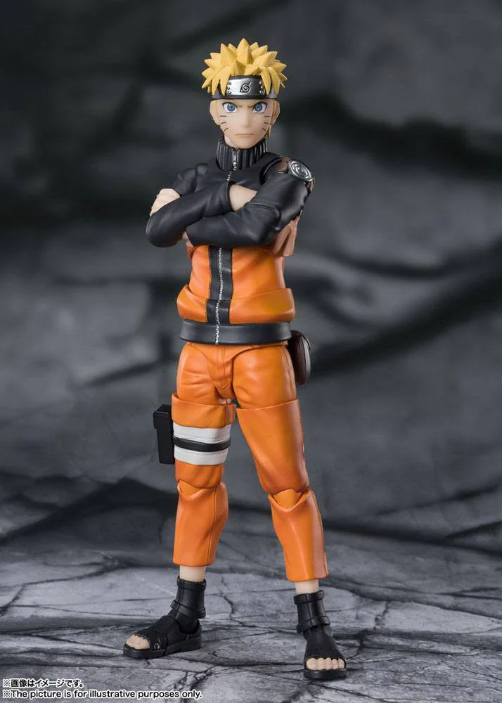 Naruto Shippuden - Naruto Uzumaki (The Jinchuuriki Entrusted With Hope) S.H.Figuarts Action Figure By Bandai Tamashii - Image 2