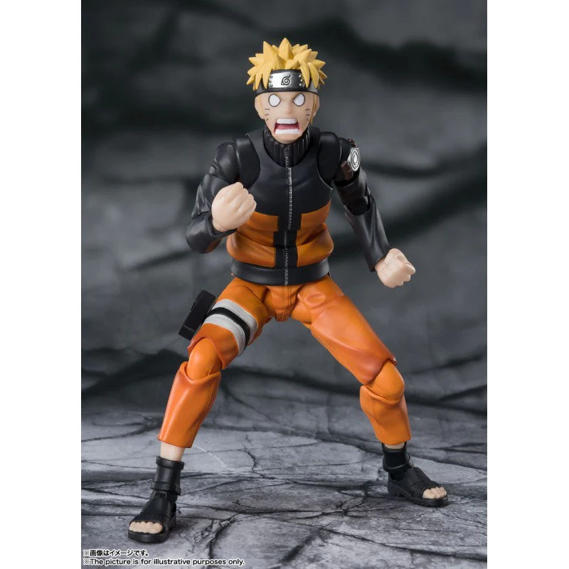 Naruto Shippuden - Naruto Uzumaki (The Jinchuuriki Entrusted With Hope) S.H.Figuarts Action Figure By Bandai Tamashii - Image 4