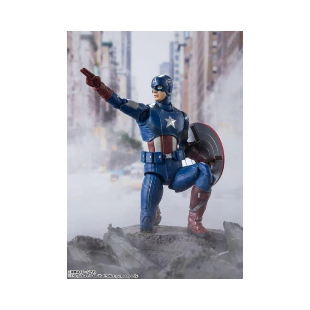 Bandai Tamashii : S.H.Figuarts - Captain America - Avengers Assemble Edition - Image 3