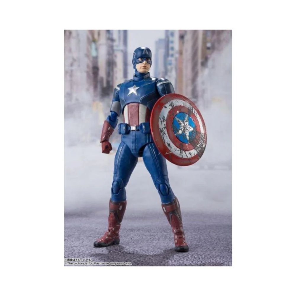 Bandai Tamashii : S.H.Figuarts - Captain America - Avengers Assemble Edition - Image 4