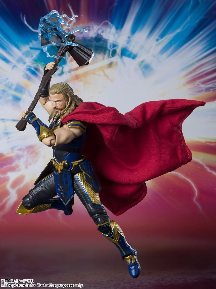 Thor: Love and Thunder - Thor S.H.Figuarts Action Figure by Bandai Tamashii - Image 2