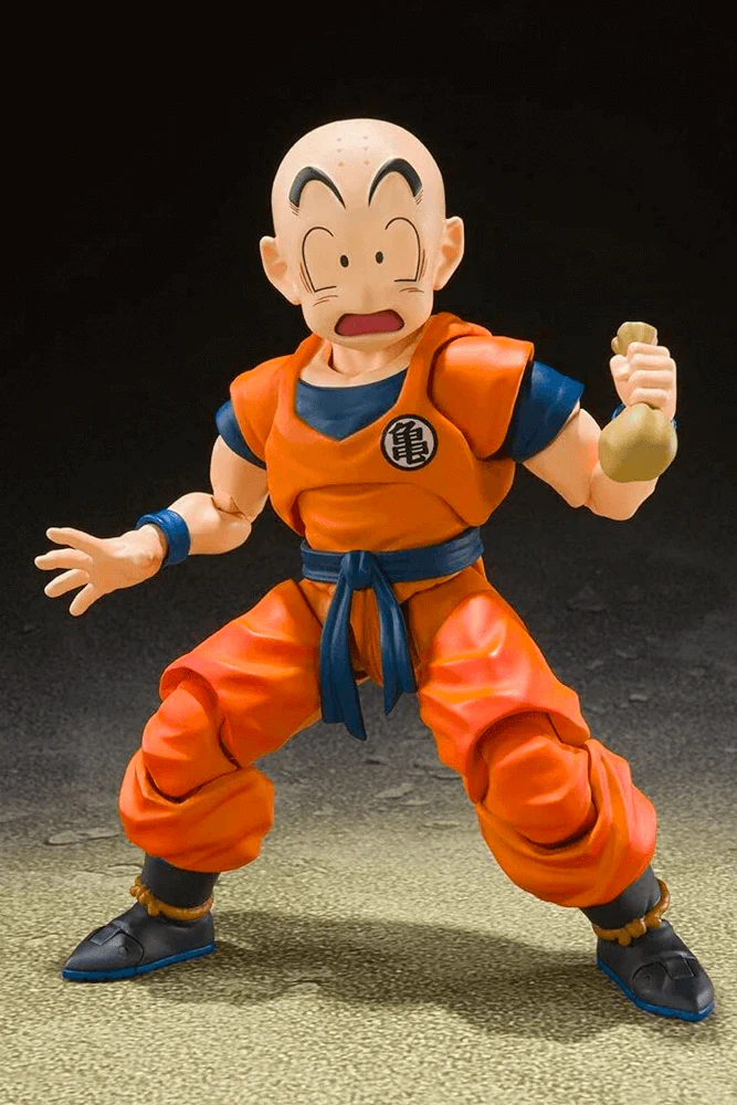 Dragon Ball Z Krillin (Earth's Strongest Man) S.H.Figuarts Action Figure by Bandai Tamashii - Image 4