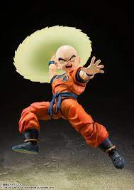 Dragon Ball Z Krillin (Earth's Strongest Man) S.H.Figuarts Action Figure by Bandai Tamashii - Image 5