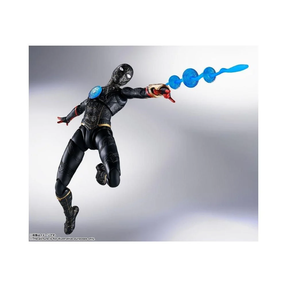 Bandai Tamashii : SH Figuarts - Spider-Man Black & Gold Suit - Image 3