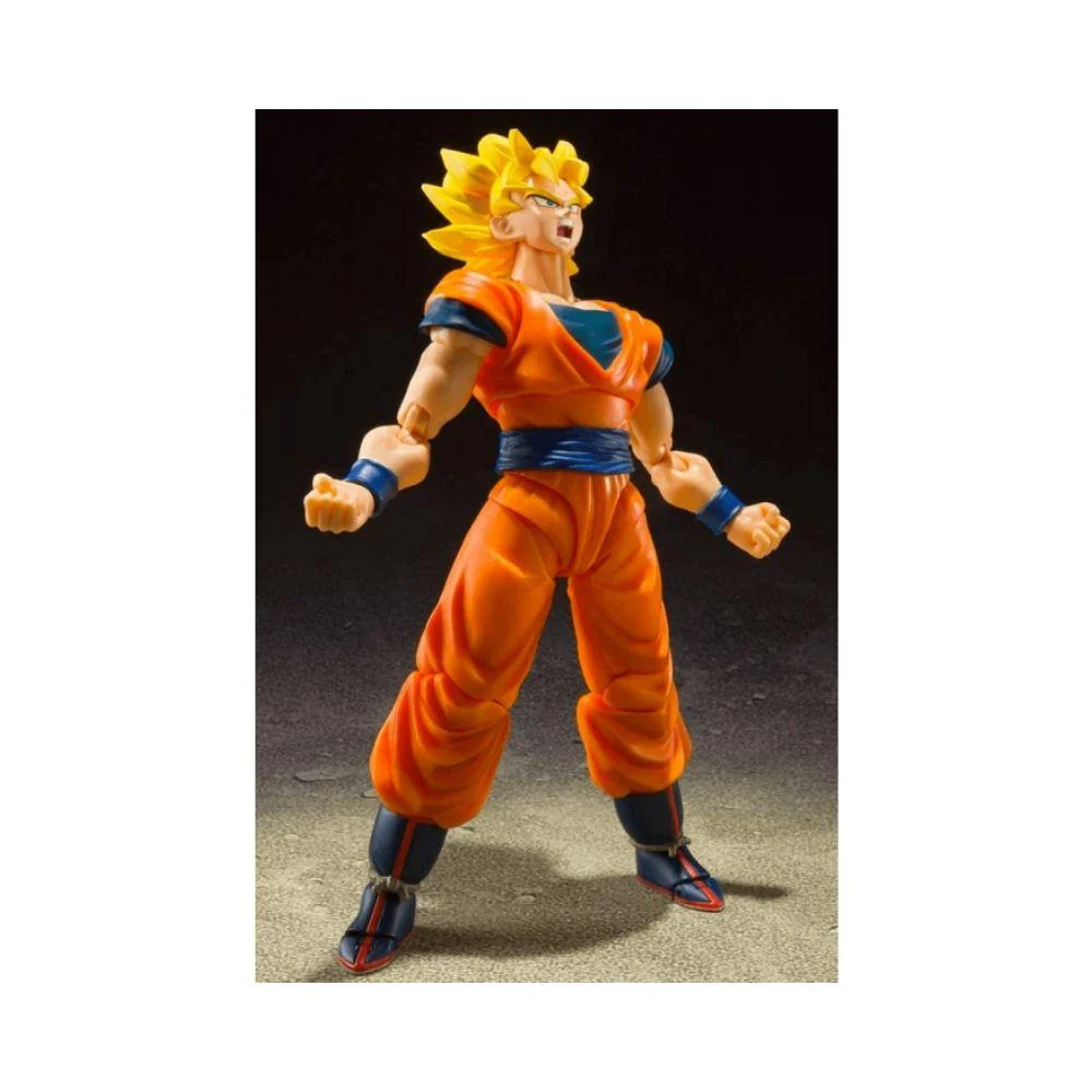 Dragon Ball Z Super Saiyan Full Power Son Goku 1/12 Scale Action Figure by Bandai Tamashii - Image 4