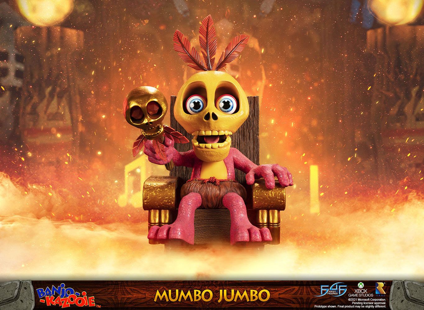 Banjo Kazooie - Mumbo Jumbo Statue By First 4 Figures - Image 3
