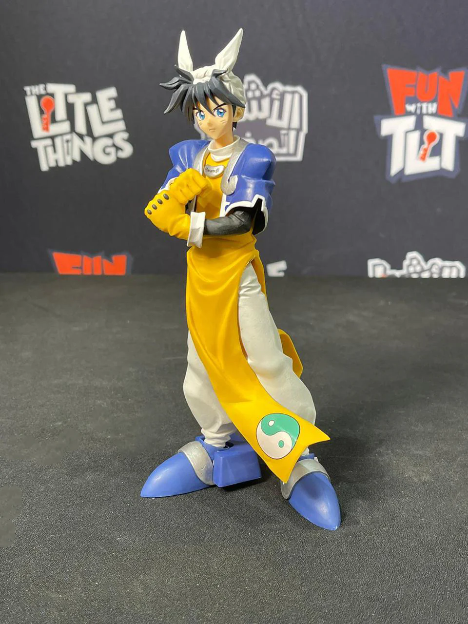 Hoshin Engi Soul Hunter Taikoubou Jump 50th Anniversary Figure by Banpresto [Damaged Box] - Image 2