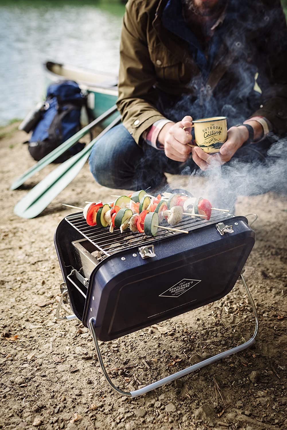 Gentlemen’s Hardware Portable Barbecue Set - Image 2