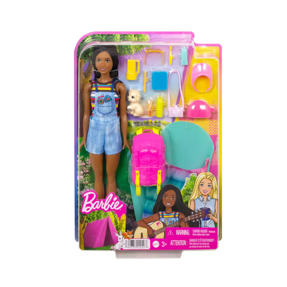 Barbie It Takes Two Brooklyn Camping Doll With Puppy