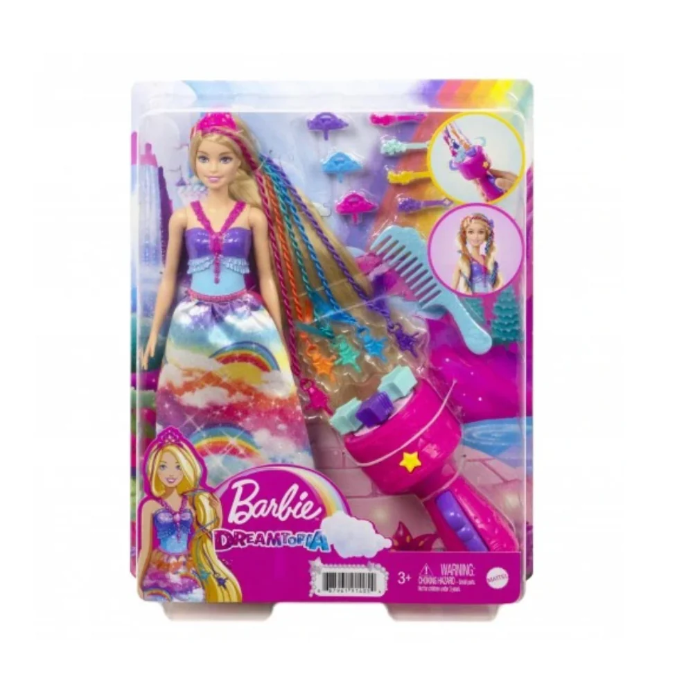 Barbie Dreamtopia Twist ‘n Style Princess Hairstyling 11.5" Blonde Doll