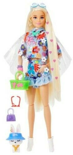 Barbie Extra Doll Flower Power by Mattel - Image 2