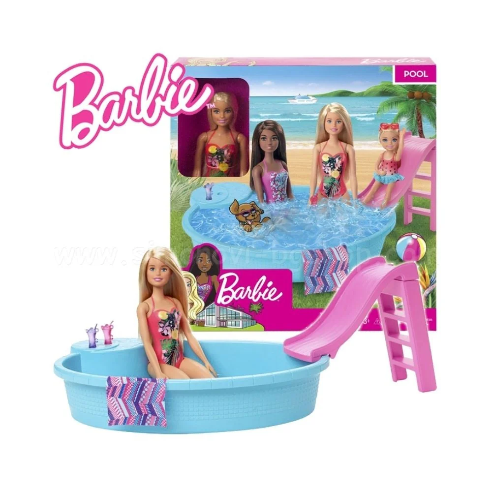Barbie® Pool with Doll - Image 2