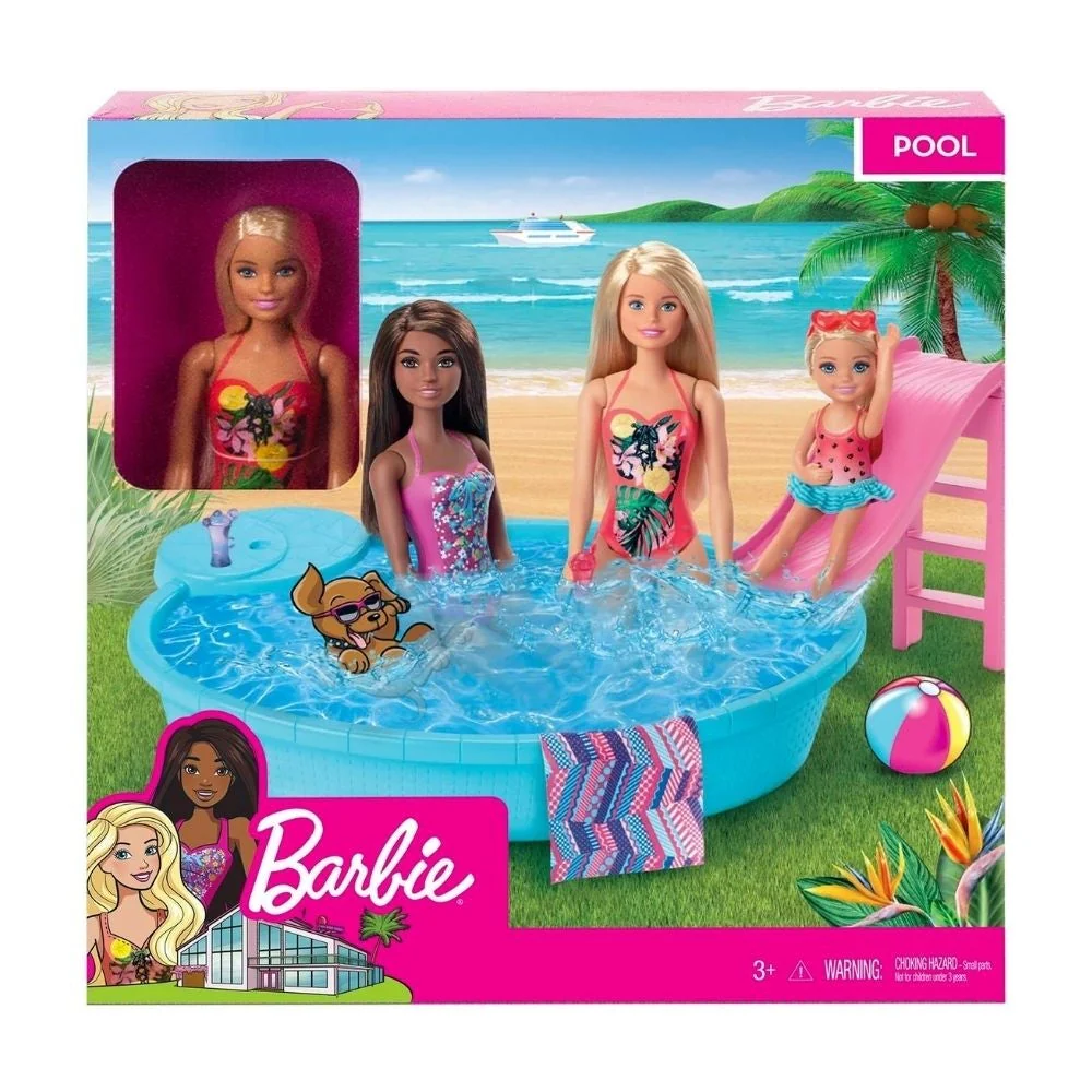 Barbie® Pool with Doll - Image 4