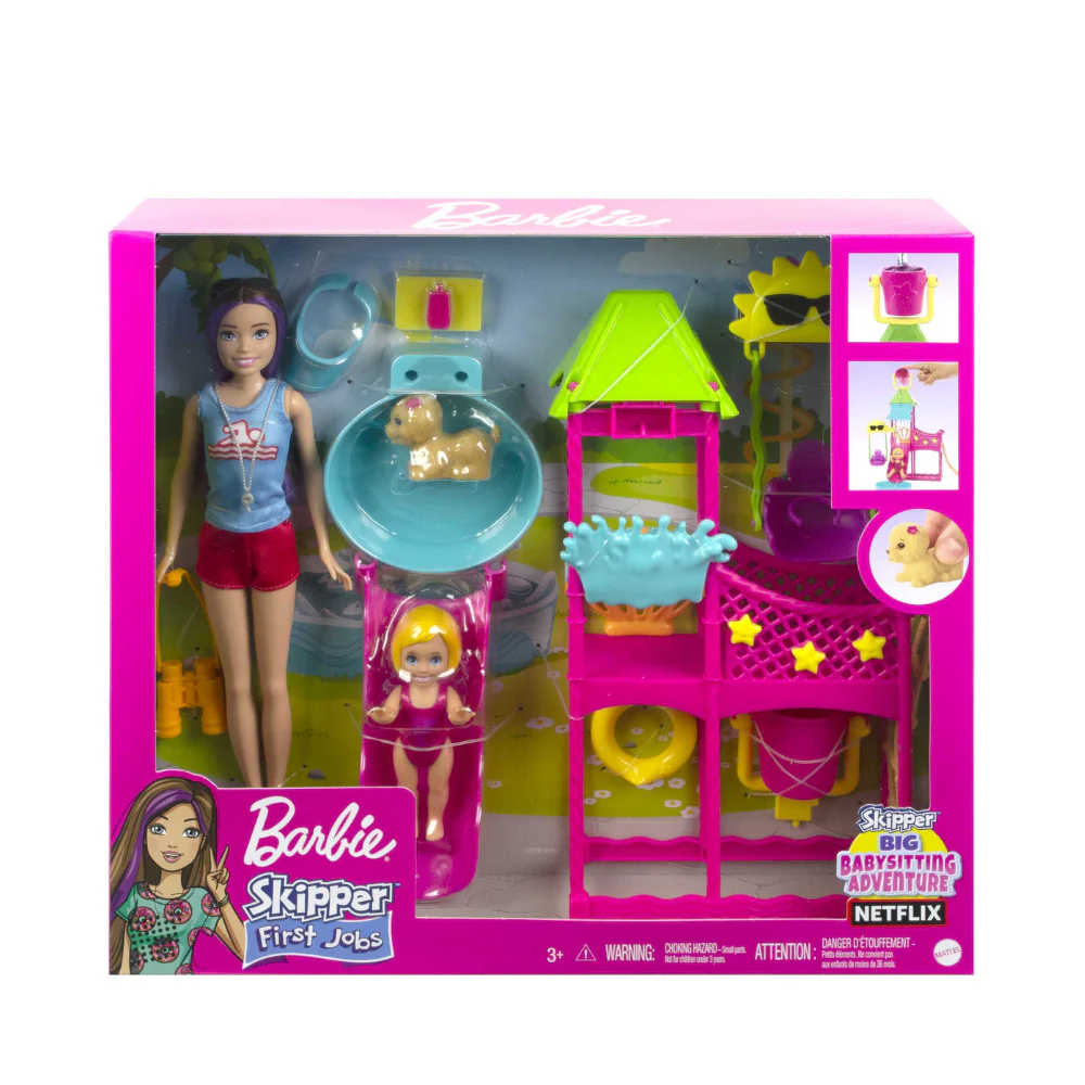 Barbie® Skipper™ First Jobs - Waterpark Playset