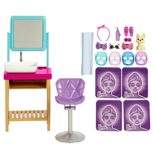Barbie Sparkle Mask Spa Day Playset -Blonde - Image 2