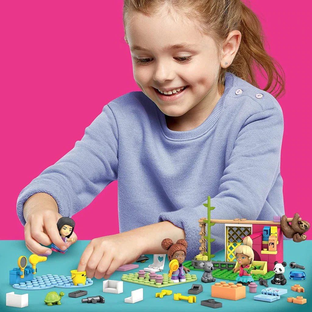 Mega Construx Barbie Building Set Animal Grooming Station - Image 6
