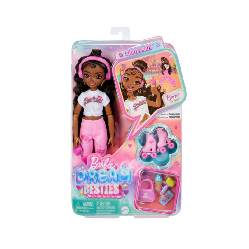 Barbie Barbie® Dream Besties Roller Skate - Barbie Brooklyn Toys by Mattel - Image 2