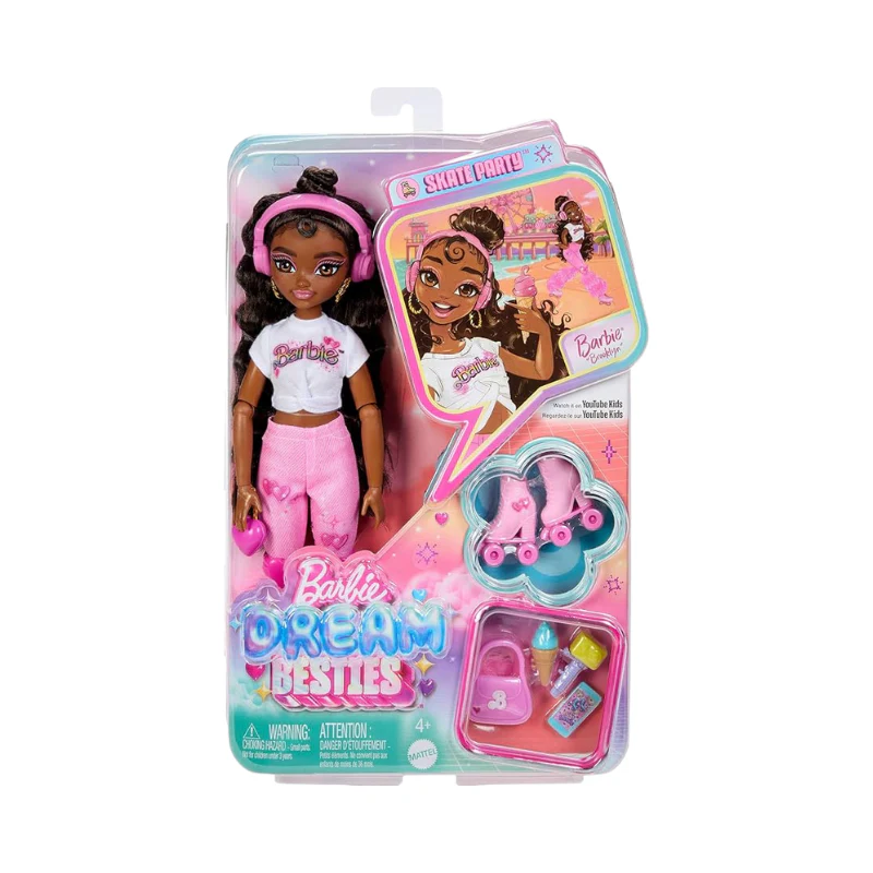 Barbie Barbie® Dream Besties Roller Skate - Renee Toys by Mattel - Image 2