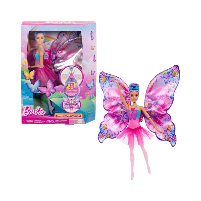 Barbie Barbie Dreamtopia Dance & Flutter Butterfly Doll Toys by Mattel