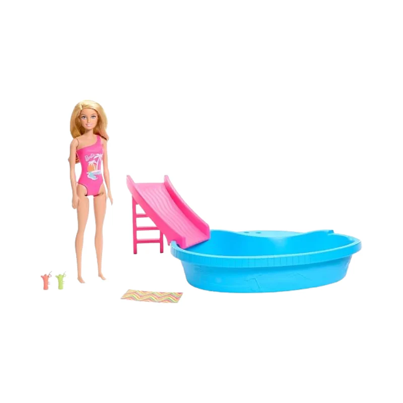 Barbie Barbie  Pool With Doll Toys by Mattel