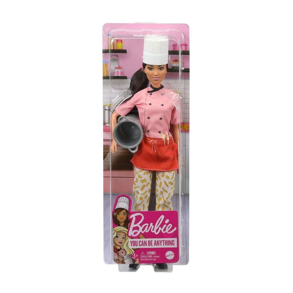 Barbie Career Doll - Pasta Chef Brunette
