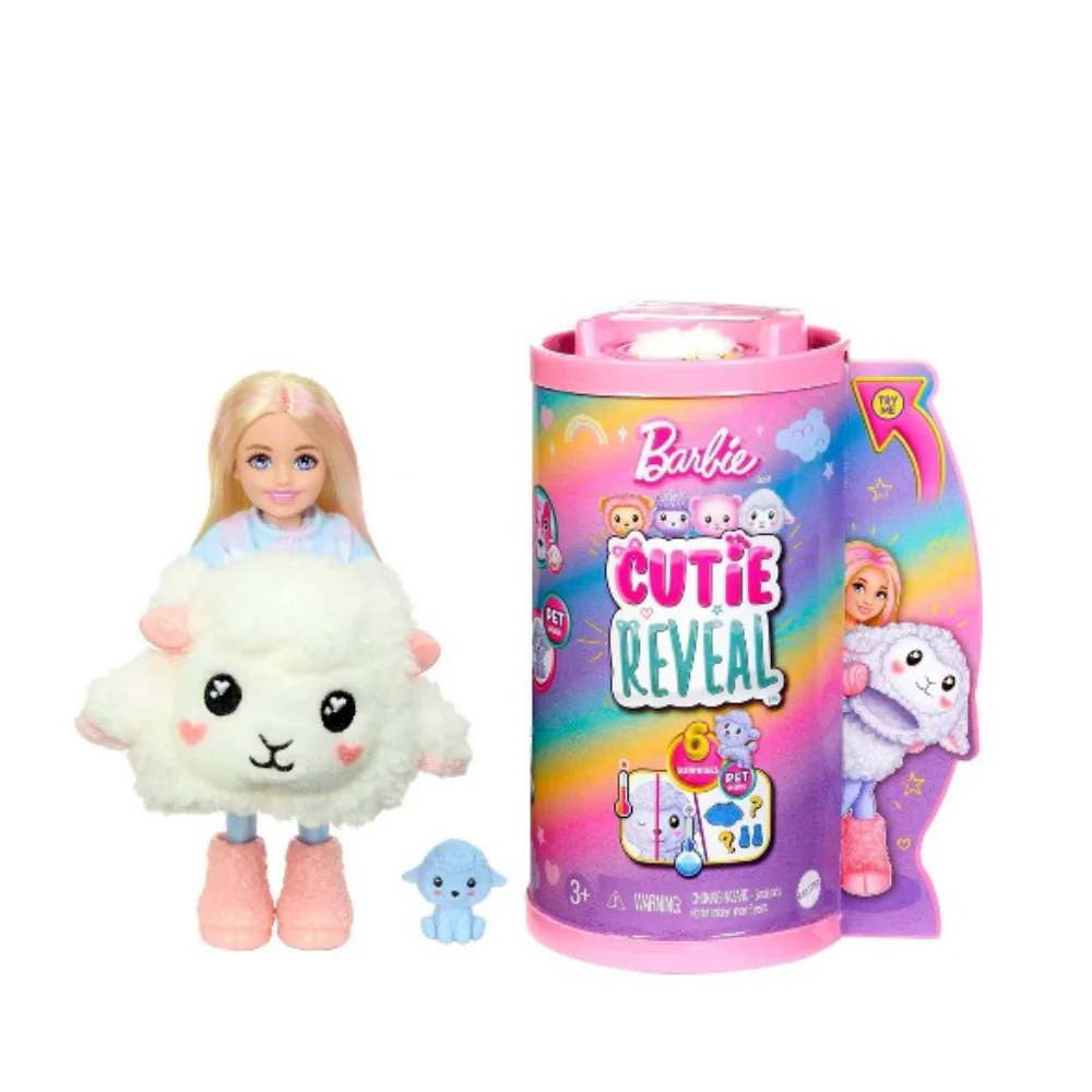 Barbie Chelsea Cutie Reveal Chelsea Cozy Cute Tees Series - Lamb