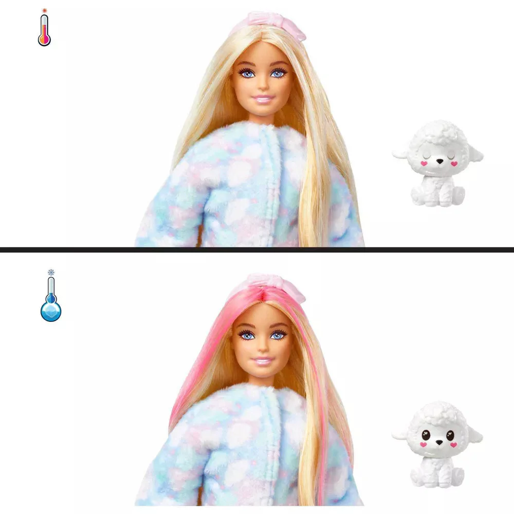 Barbie Cutie Reveal Barbie Cozy Cute Tees Series - Lamb - Image 3