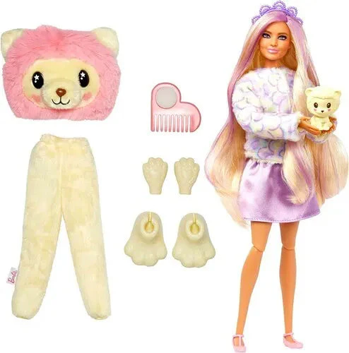 Barbie Cutie Reveal Barbie Cozy Cute Tees Series - Lion - Image 3