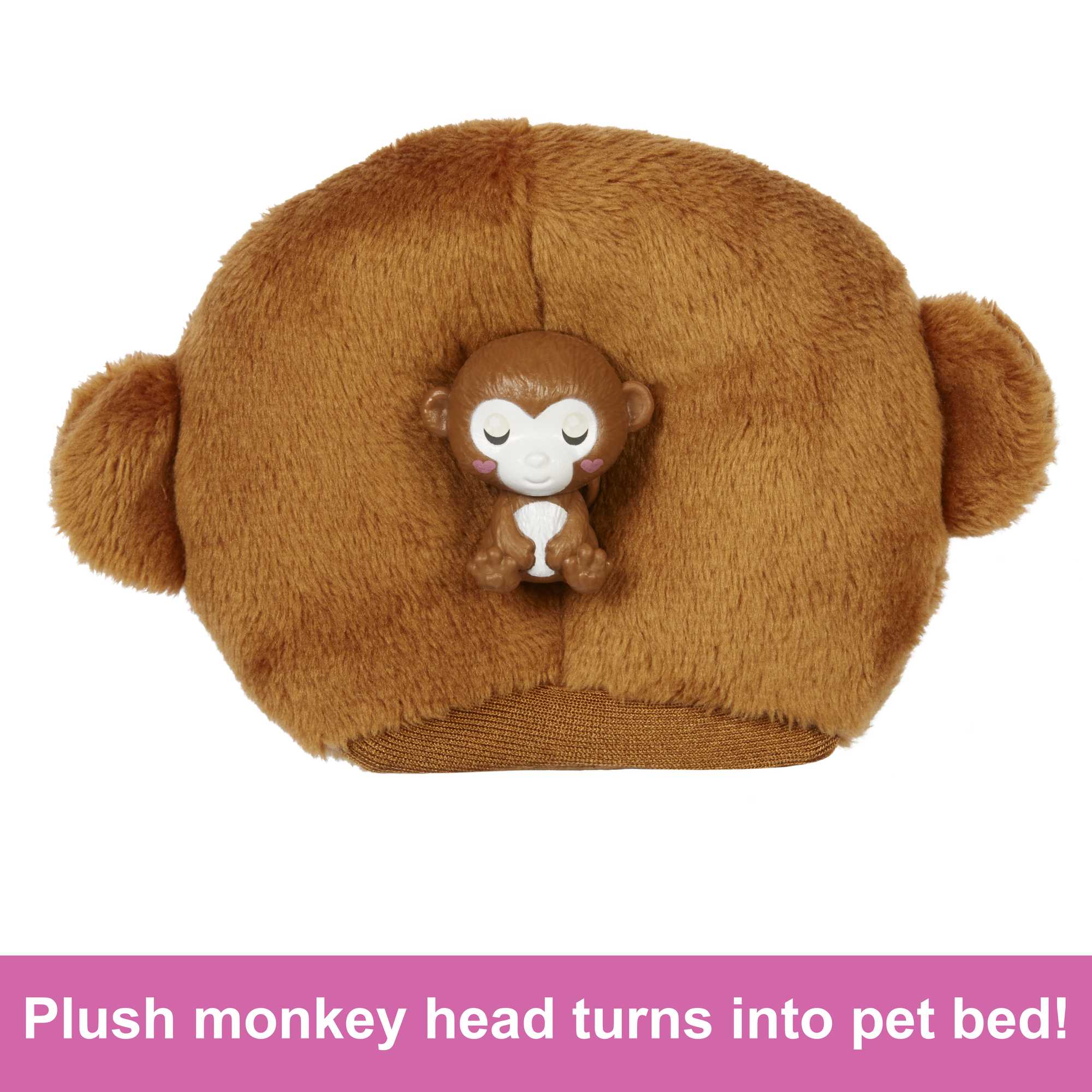 Barbie Cutie Reveal Barbie Jungle Friends Series - Monkey - Image 3