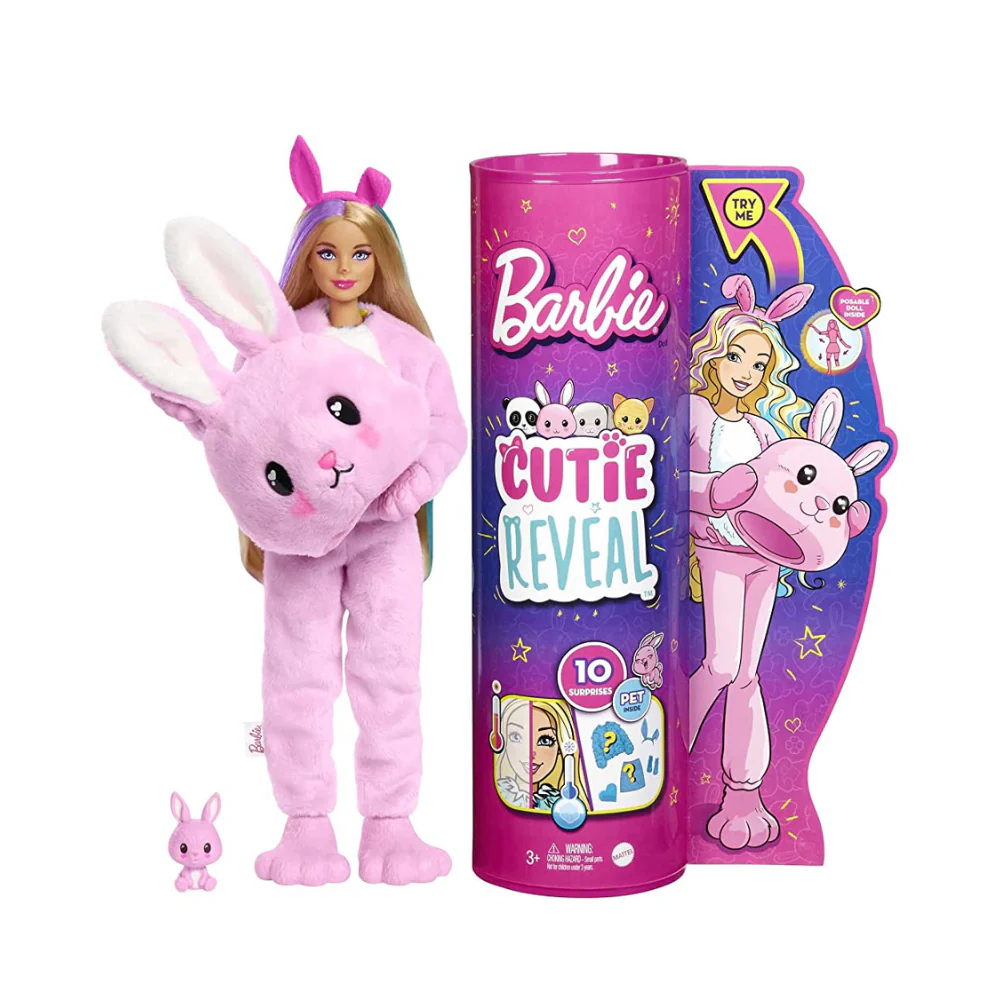 Barbie Cutie Reveal Doll 1 - Bunny by Mattel