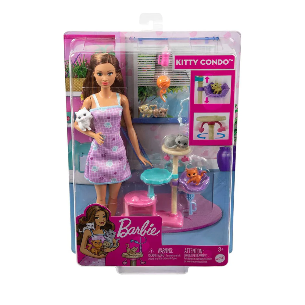 Barbie Kitty Condo Playset By Mattel