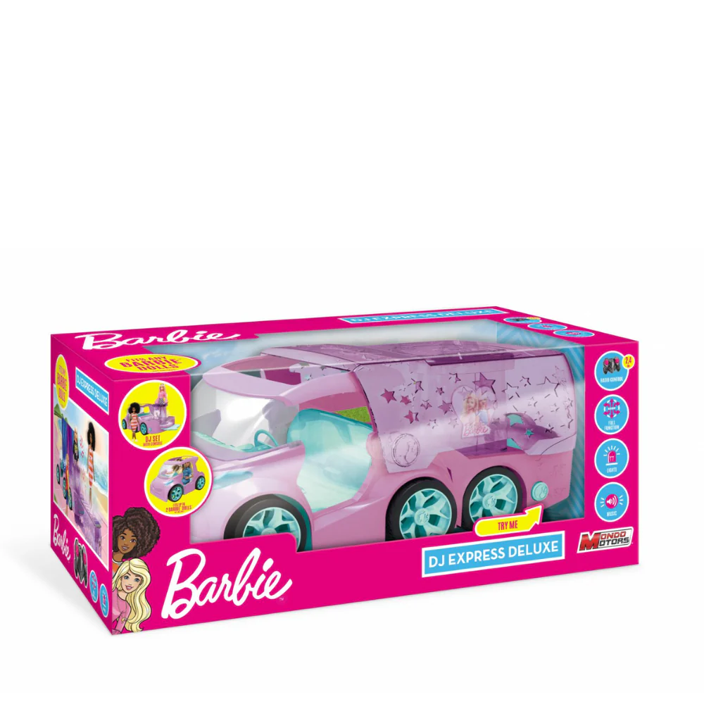 Barbie Remote Control Cruiser DJ Express Deluxe