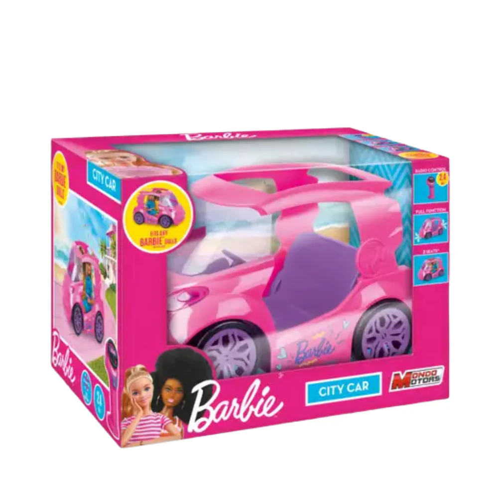 Barbie 2.4 Ghz Remote Control City Car