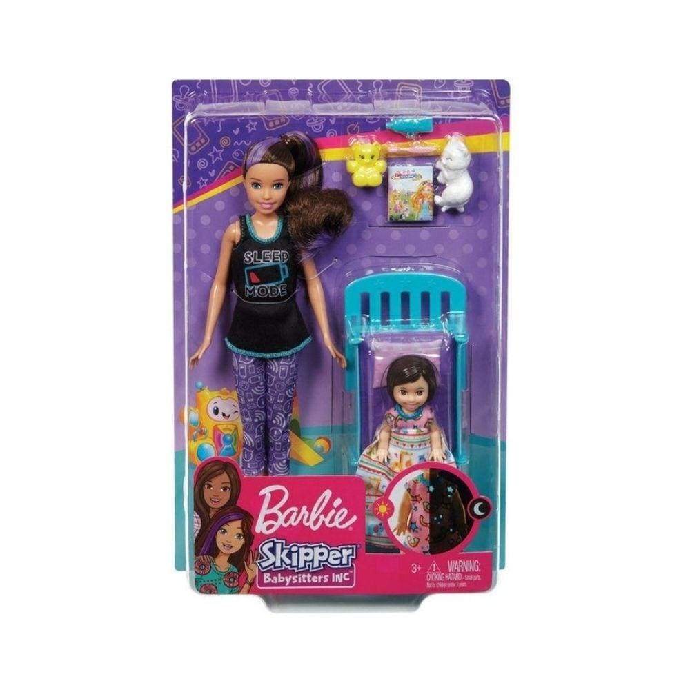 Barbie Skipper Babysitters Inc. Doll and Playset - Bed Time - Image 2