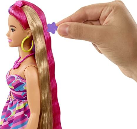Barbie Totally Hair Doll - Curvy - Image 4