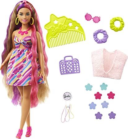 Barbie Totally Hair Doll - Curvy - Image 5