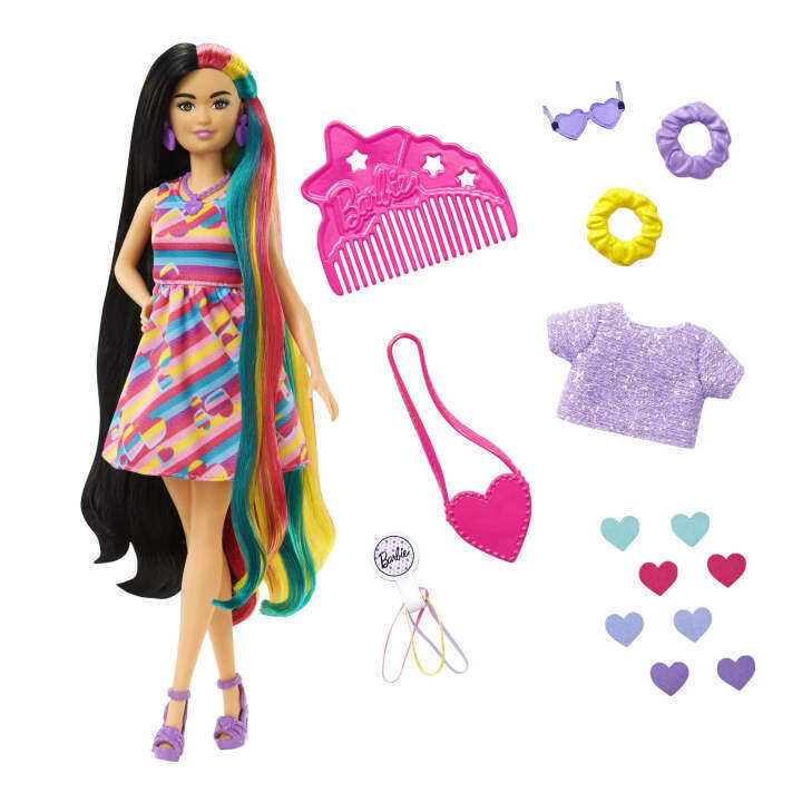 Barbie Totally Hair Doll - Asian - Image 6