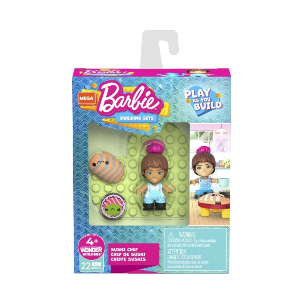 Mega Construx Barbie Sushi Chef