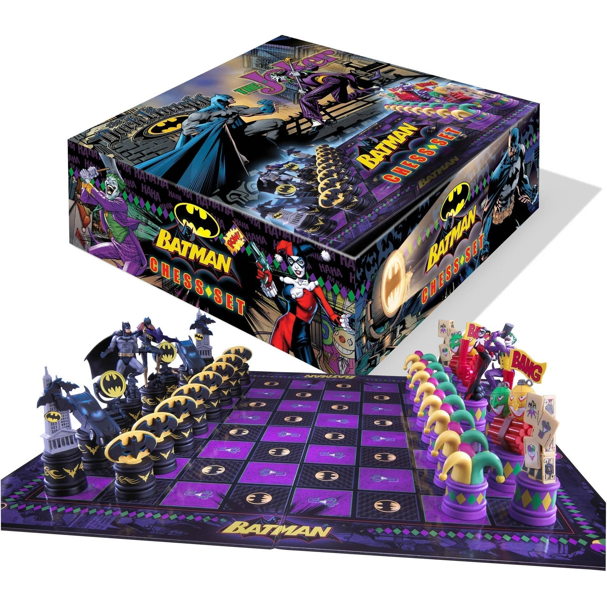 Batman Chess Set Dark Knight vs Joker by Noble Collection - Image 4