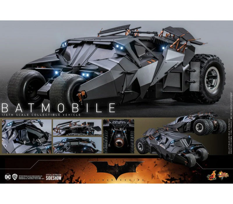 The Dark Knight Trilogy 1/6 Scale Batmobile Figure by Hot Toys - Image 2