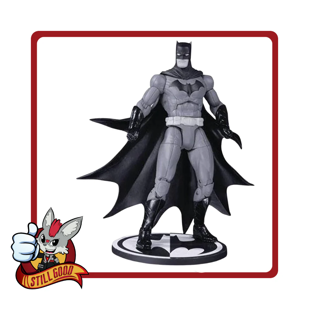 BATMAN BLACK AND WHITE AF BATMAN BY GR [DAMAGE BOX]