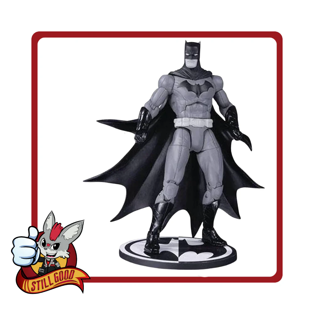 BATMAN BLACK AND WHITE AF BATMAN BY GR [DAMAGE BOX]