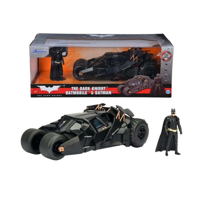 Batman The Dark Knight Batmobile Diecast Cars 1:24 By Jada - Image 8