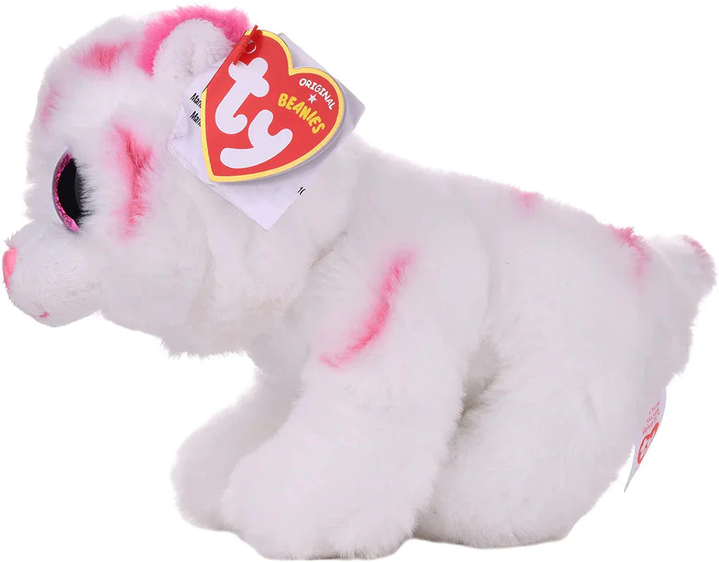 TY Beanie Babies Tabor Tiger with Shiny Eyes 6" - Image 2