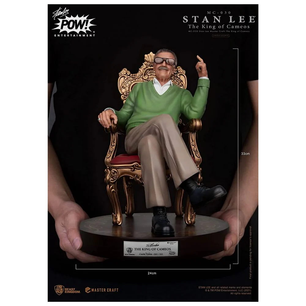 Beast Kingdom : Marvel MC-030 -  Stan Lee (The King Of Cameos) - Image 2