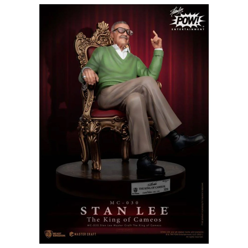 Beast Kingdom : Marvel MC-030 -  Stan Lee (The King Of Cameos) - Image 3