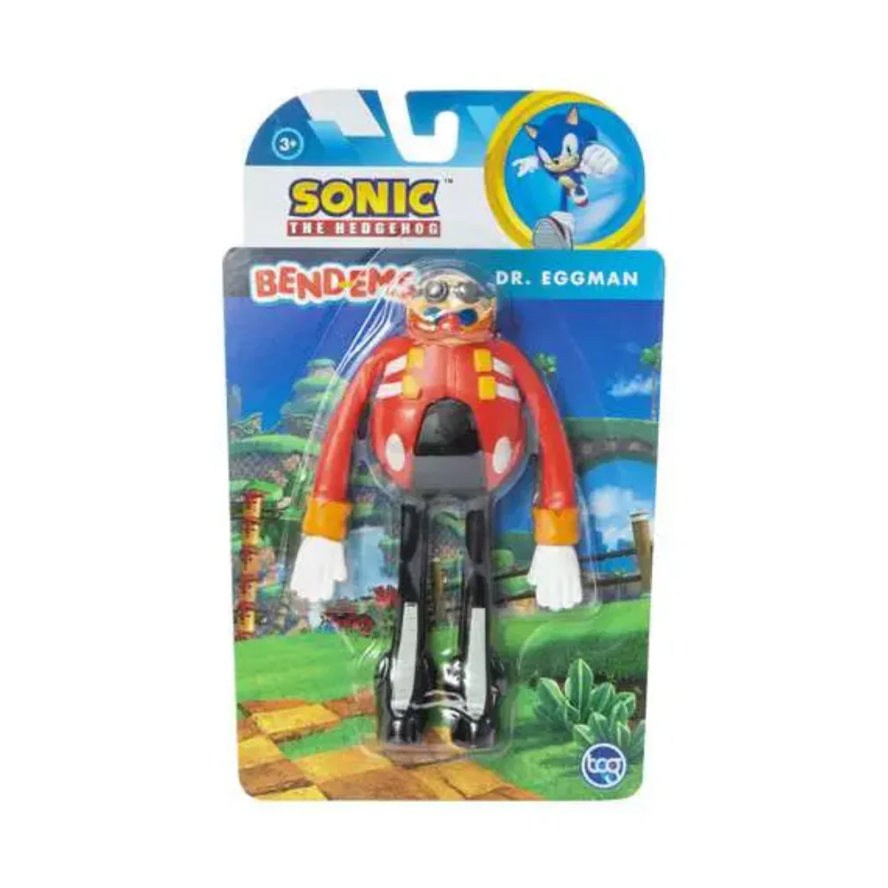 Bend-Ems Sonic The Hedgehog Dr. Eggman Bendable Toy