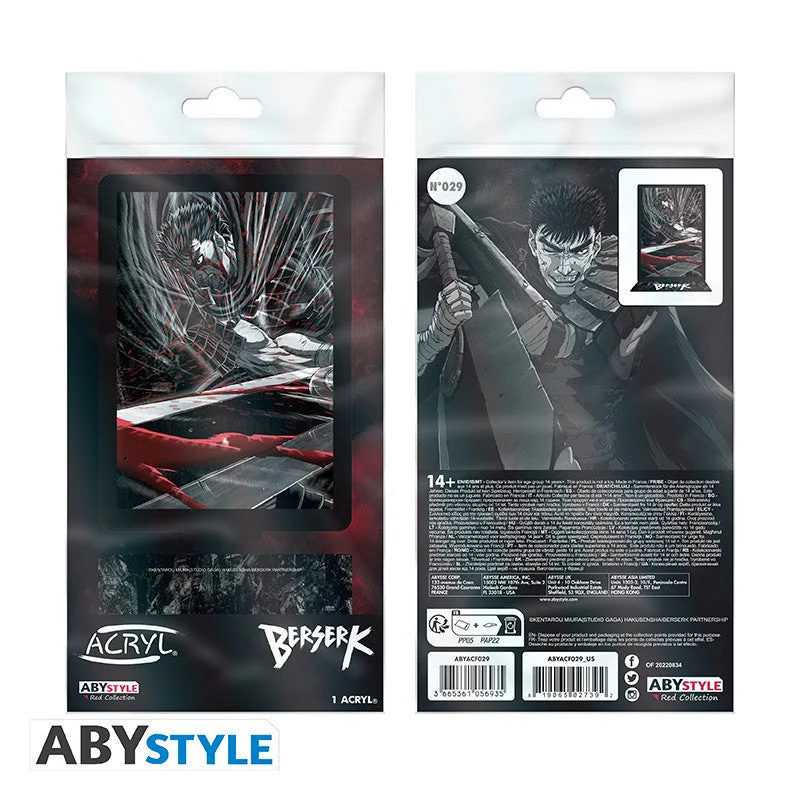 Berserk Guts Acrylic Figure by Abystyle - Image 2