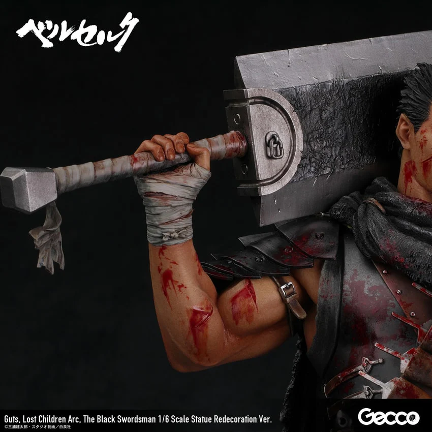 Berserk Guts Lost Children Arc The Black Swordsman 1/6 Scale By Sentinel - Image 4